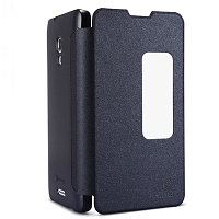 Полиуретановый чехол Nillkin Sparkle Leather Case Black для Huawei Ascend Mate 2