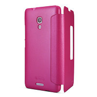 Полиуретановый чехол Nillkin Sparkle Leather Case Rose для Huawei Ascend Mate 2