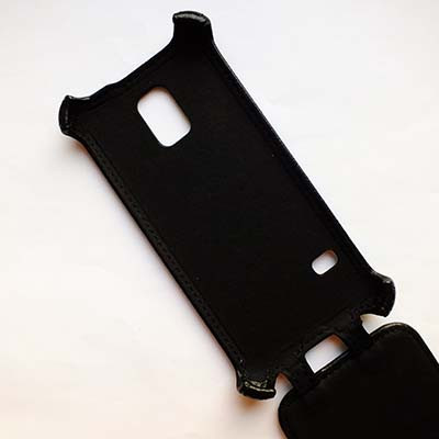 Кожаный чехол Armor Case Black для Samsung Galaxy S5 Neo - фото 2 - id-p48812898