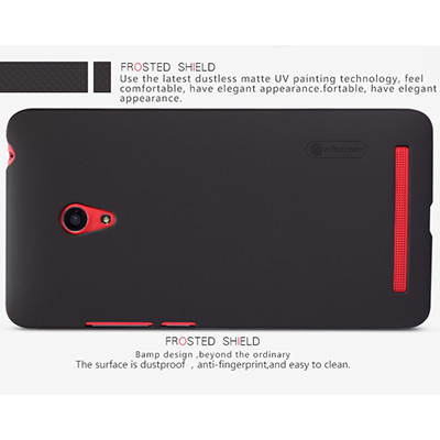 Пластиковый бампер Nillkin Super Frosted Shield Black для Asus ZenFone 6 - фото 2 - id-p48812924