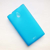 Силиконовый чехол Becolor Light Blue Mat для Nokia X2 Dual Sim