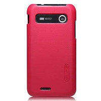 Пластиковый чехол Nillkin Super Frosted Shield Red для Lenovo A698t