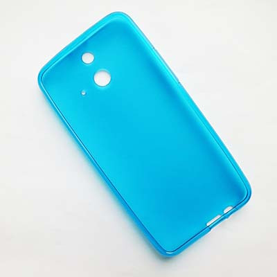 Силиконовый чехол Becolor Light Blue Mat для HTC One E8 Ace - фото 2 - id-p48813034