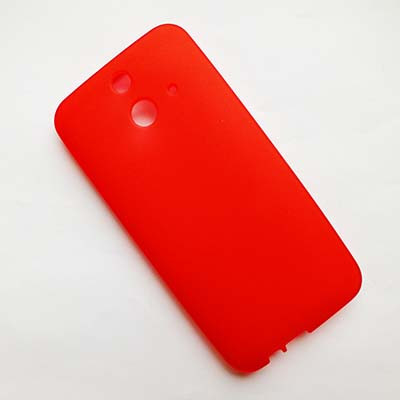 Силиконовый чехол Becolor Red Mat для HTC One E8 Ace - фото 1 - id-p48813035