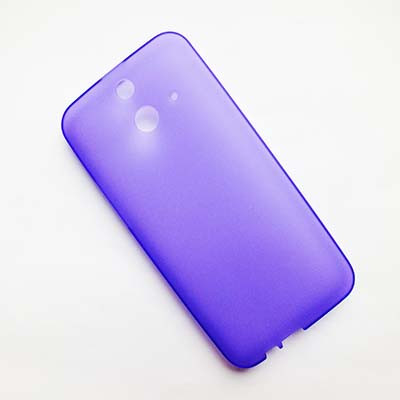 Силиконовый чехол Becolor Purple Mat для HTC One E8 Ace - фото 1 - id-p48813036