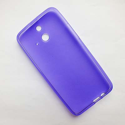 Силиконовый чехол Becolor Purple Mat для HTC One E8 Ace - фото 2 - id-p48813036