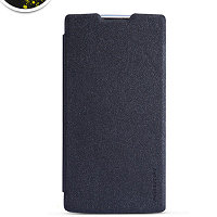 Полиуретановый чехол Nillkin Sparkle Leather Case Black для OPPO Neo Specs RT831T