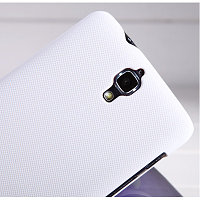 Пластиковый чехол Nillkin Super Frosted Shield White для Huawei Ascend G716