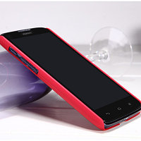 Пластиковый чехол Nillkin Super Frosted Shield Red для Huawei Ascend G716