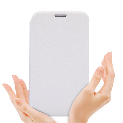 Полиуретановый чехол Nillkin Sparkle Leather Case White для LG L40 Dual D170 - фото 1 - id-p48813104