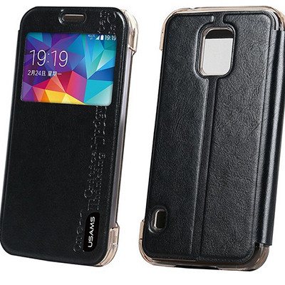 Полиуретановый чехол Usams Merry Series Black для Samsung G870 Galaxy S5 Active - фото 3 - id-p48813160