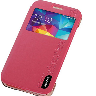 Полиуретановый чехол Usams Merry Series Pink для Samsung G870 Galaxy S5 Active - фото 3 - id-p48813162