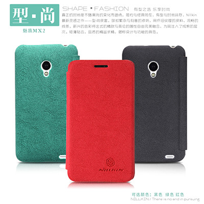 Полиуретановый чехол Nillkin Fashion Series Green для Meizu MX2 - фото 4 - id-p48813205