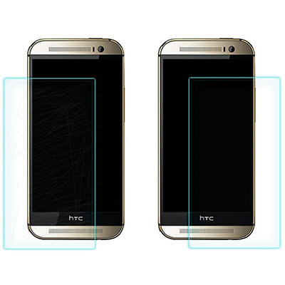Противоударное защитное стекло Tempered Glass Film 0.26mm для HTC One M8 - фото 4 - id-p48813249