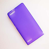 Силиконовый чехол Becolor Purple Mat для Huawei Ascend G6