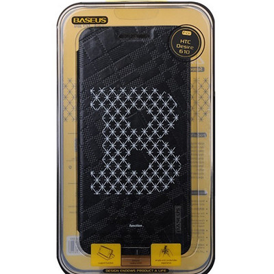 Полиуретановый чехол Baseus Brocade Case Black для HTC One M8 mini 2 - фото 4 - id-p48813313