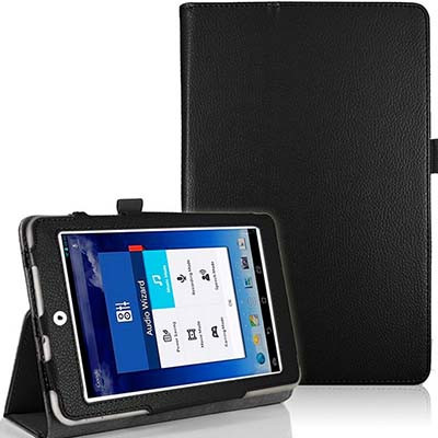 Кожаный чехол TTX Case Black для Asus Memo Pad 8 ME180A - фото 1 - id-p48813335