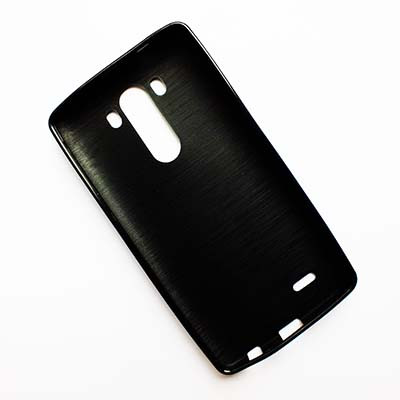 Силиконовый чехол Becolor Black Mat для LG Optimus G3 D850 - фото 2 - id-p48813354
