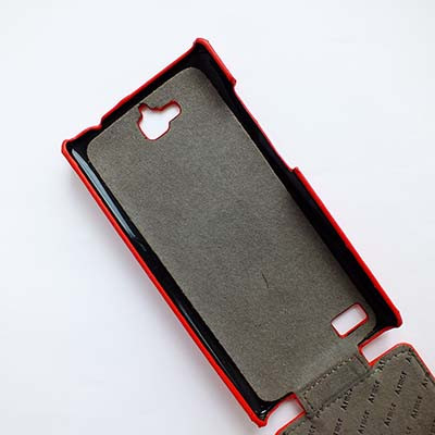 Чехол книга Armor Case Red для Huawei Honor 3C - фото 2 - id-p48813368