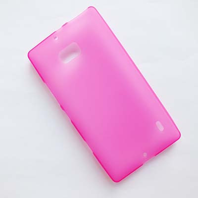 Силиконовый чехол Becolor Pink Mat для Nokia Lumia 930 - фото 1 - id-p48813414