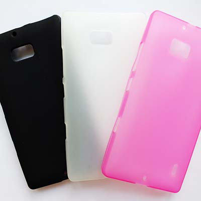 Силиконовый чехол Becolor Pink Mat для Nokia Lumia 930 - фото 3 - id-p48813414