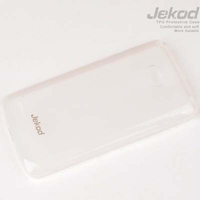 Силиконовый чехол Jekod TPU Case White для LG L80 D380 Dual Sim - фото 1 - id-p48813425