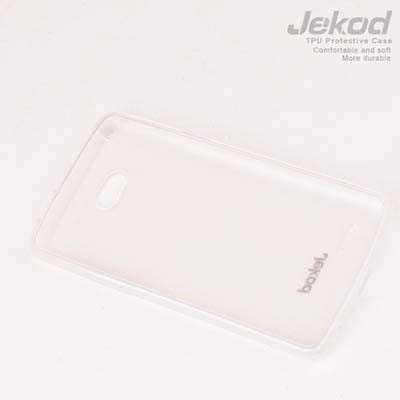 Силиконовый чехол Jekod TPU Case White для LG L80 D380 Dual Sim - фото 2 - id-p48813425