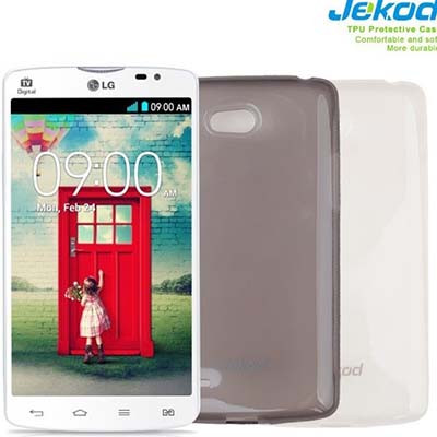 Силиконовый чехол Jekod TPU Case White для LG L80 D380 Dual Sim - фото 3 - id-p48813425