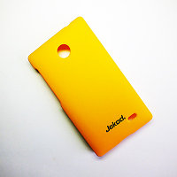 Пластиковый чехол Jekod Cool Case Yellow для Nokia X Dual