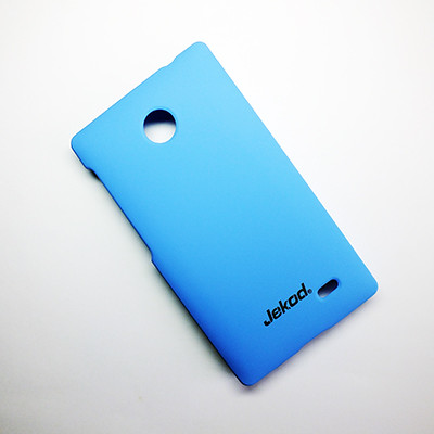 Пластиковый чехол Jekod Cool Case Blue для Nokia X Dual - фото 1 - id-p48813439