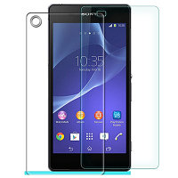 Противоударное защитное стекло Tempered Glass Film 0.26mm для Sony Xperia Z2 L50t