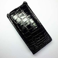 Кожаный чехол Abilita Leather Case Black Crocodile для Huawei Ascend G6