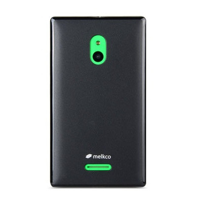 Силиконовый чехол Melkco Poly Jacket TPU Case Black для Nokia XL Dual Sim - фото 1 - id-p48813551