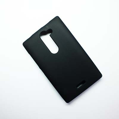 Силиконовый чехол Becolor Black Mat для Nokia Asha 502 Dual Sim - фото 1 - id-p48813580