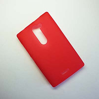 Силиконовый чехол Becolor Red Mat для Nokia Asha 502 Dual Sim