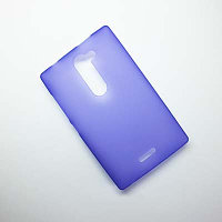 Силиконовый чехол Becolor Purple Mat для Nokia Asha 502 Dual Sim