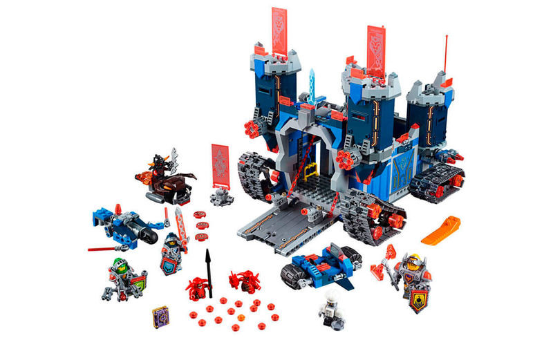 Конструктор Bela 10490 Nexo Knights (аналог Lego 70317) "Мобильная крепость Фортрекс", 1171 деталь - фото 2 - id-p48823964