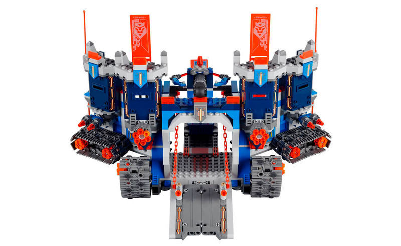 Конструктор Bela 10490 Nexo Knights (аналог Lego 70317) "Мобильная крепость Фортрекс", 1171 деталь - фото 3 - id-p48823964