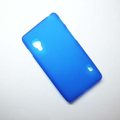 Силиконовый чехол Becolor Blue Mat для LG Optimus L5 II Dual E460 - фото 1 - id-p48813672