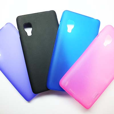 Силиконовый чехол Becolor Blue Mat для LG Optimus L5 II Dual E460 - фото 3 - id-p48813672