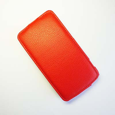 Кожаный чехол Armor Case Red для Samsung i8580 Galaxy Core Advance - фото 1 - id-p48813699