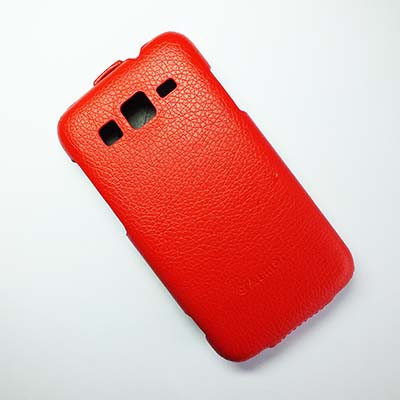 Кожаный чехол Armor Case Red для Samsung i8580 Galaxy Core Advance - фото 3 - id-p48813699