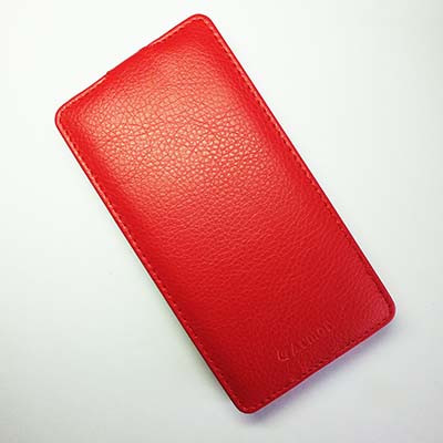 Кожаный чехол Armor Case Red для Sony Xperia Z2 L50t - фото 1 - id-p48813760