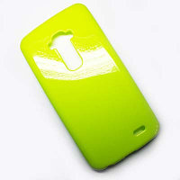 Силиконовый чехол Becolor Light Green для LG Optimus G Flex