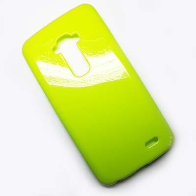 Силиконовый чехол Becolor Light Green для LG Optimus G Flex - фото 1 - id-p48813776
