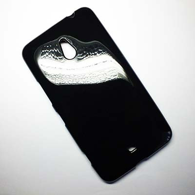 Силиконовый чехол Becolor Black для Nokia Lumia 1320 - фото 1 - id-p48813777