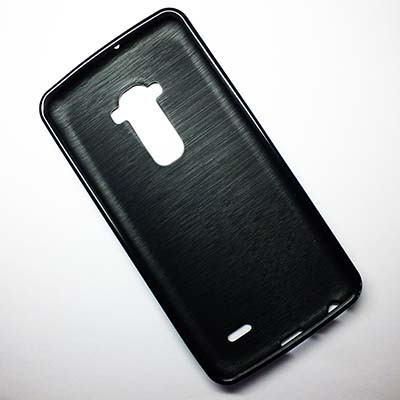 Силиконовый чехол Becolor Black для LG Optimus G Flex - фото 2 - id-p48813774