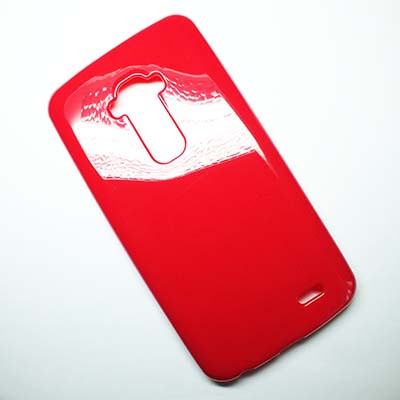 Силиконовый чехол Becolor Red для LG Optimus G Flex - фото 1 - id-p48813775