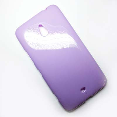 Силиконовый чехол Becolor Purple для Nokia Lumia 1320 - фото 1 - id-p48813780