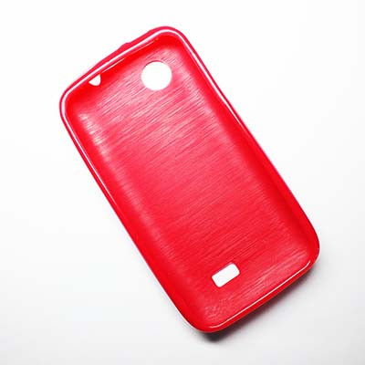 Силиконовый чехол Becolor Red для Lenovo A369 - фото 2 - id-p48813783